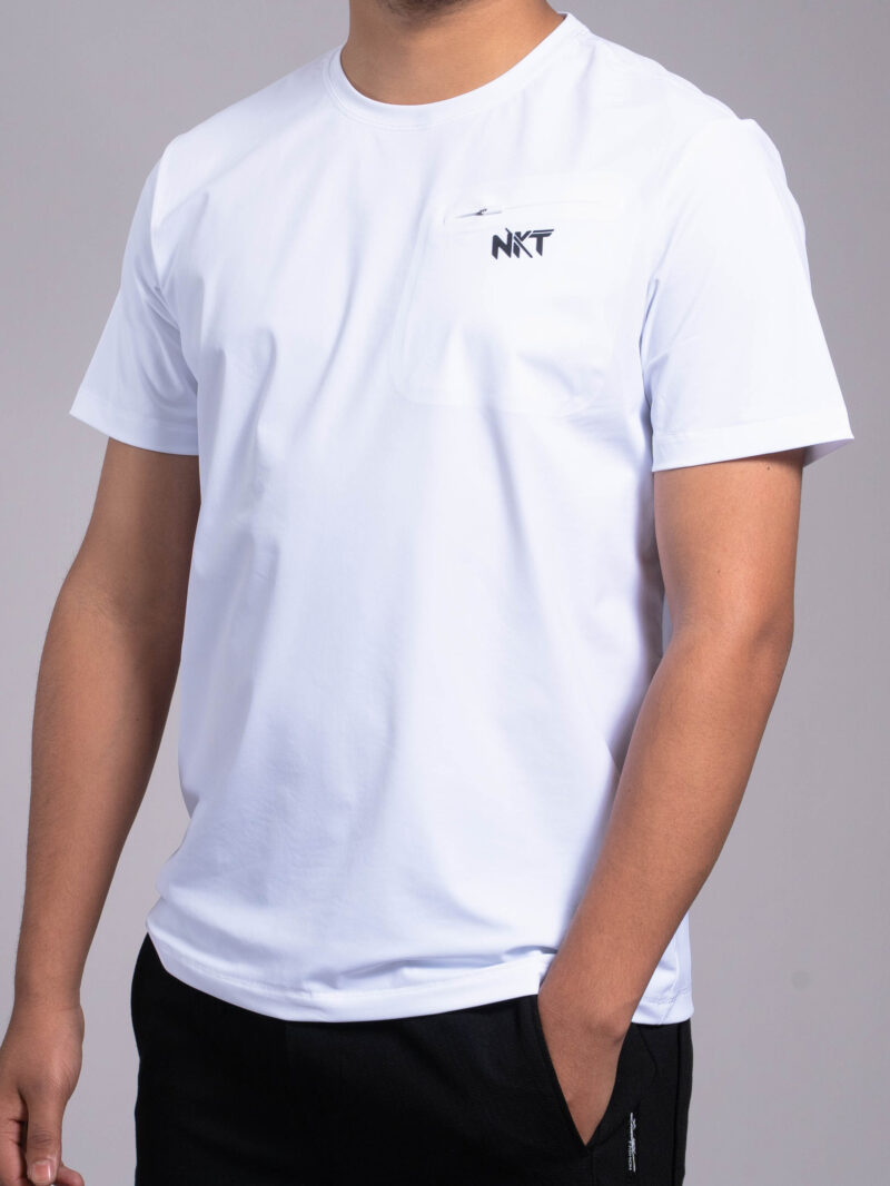 White Sporty T-shirt Nepal