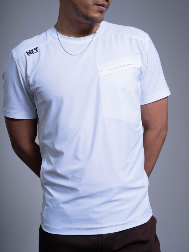 White Sports T-shirt Nepal