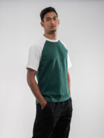 Green Baseball T-Shirt Nepal – Drop shoulder round neck summer t shirt