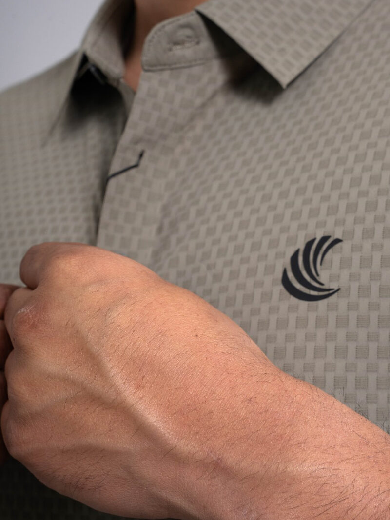 Green Wrinkle Free Polo T-Shirt - Image 4