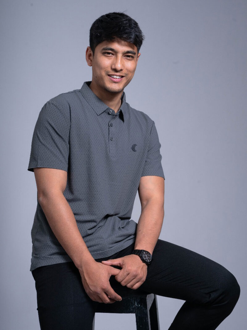 Green Wrinkle Free Polo T-Shirt - Image 6