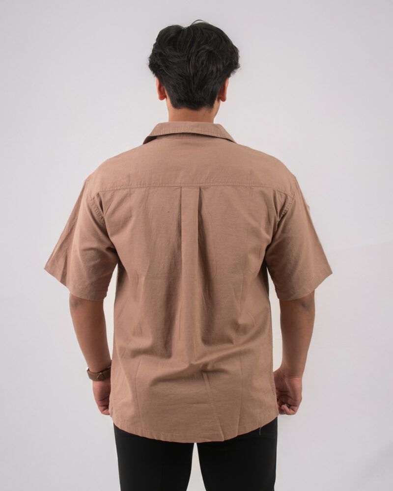 Brown Summer Shirt - Image 3