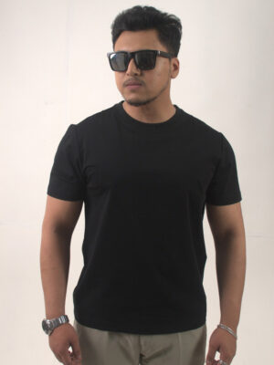 Black Crew Neck T-Shirt