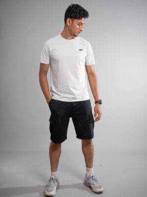 Grey Cargo Shorts