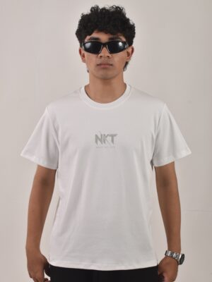 white cotton t-shirt