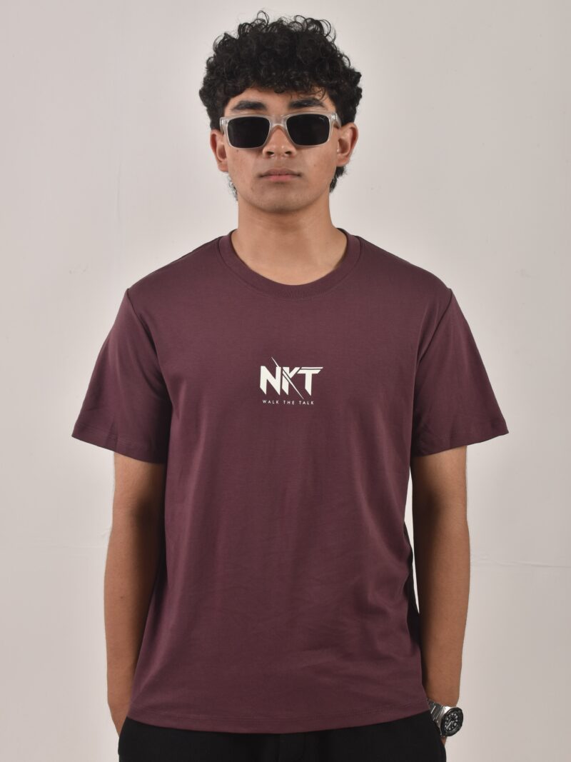 Maroon Glow T-Shirt