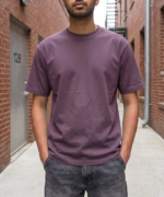 Dusty Purple Drop Shoulder T-Shirt