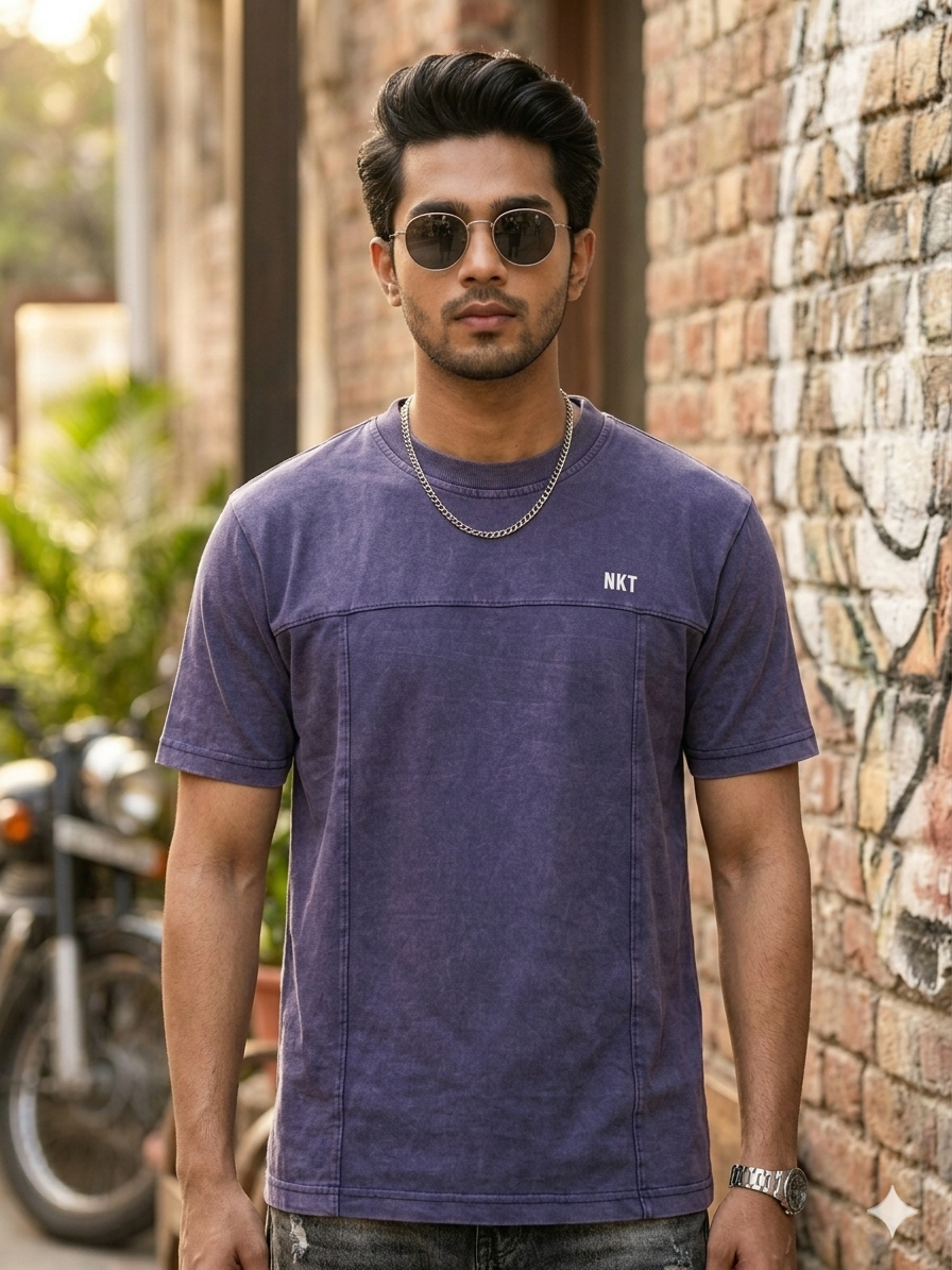 Vintage Rose Brown wash T-shirts - Image 5